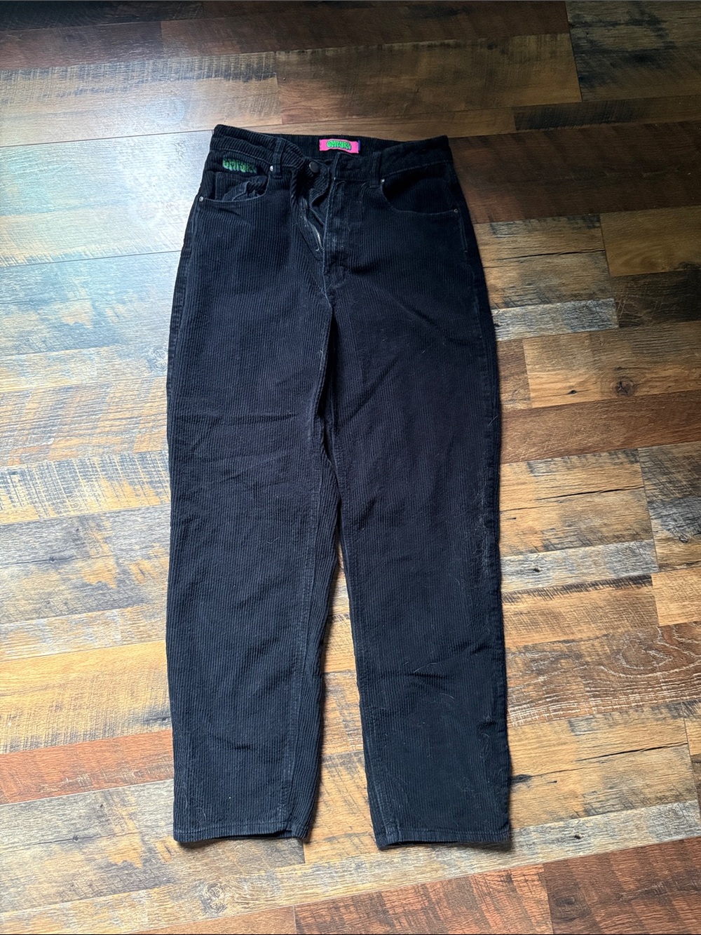 Empyre Black Women's Corduroy Trousers